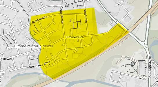 Immobilienpreisekarte Wilhelmshaven Coldewei Himmelreich